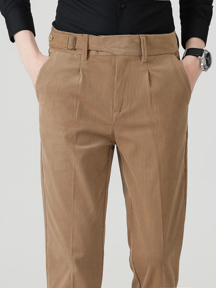 Marini Classic Corduroy Trousers slim fit