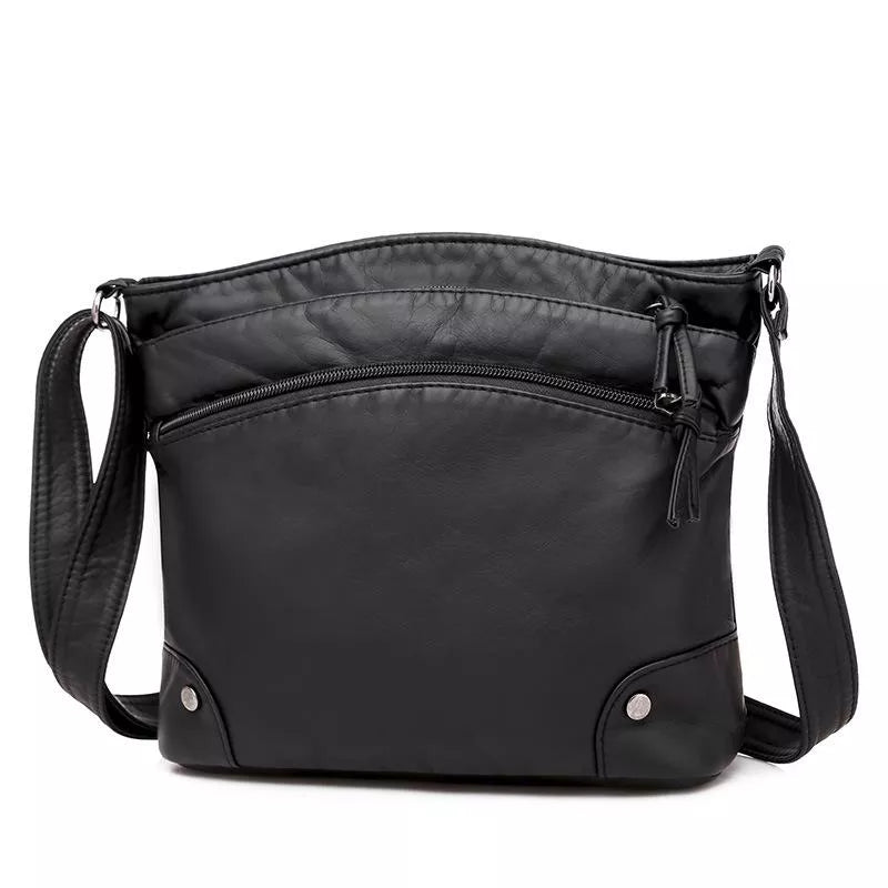 Zoe™ | Leather shoulder bag