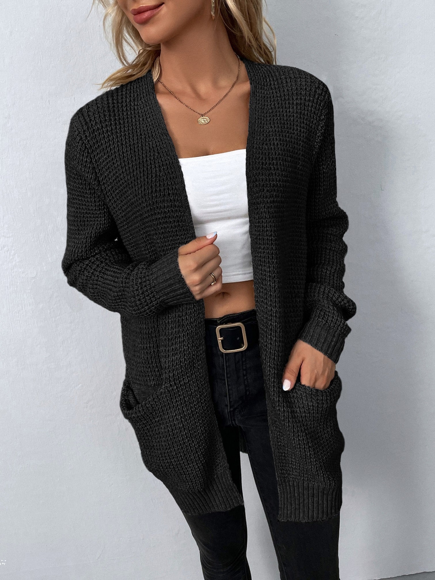 Sophia™ | Chic Long Sleeve Cardigan