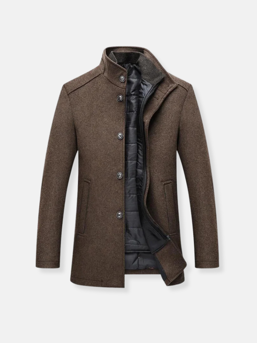 Woolen Trench Coat for Men