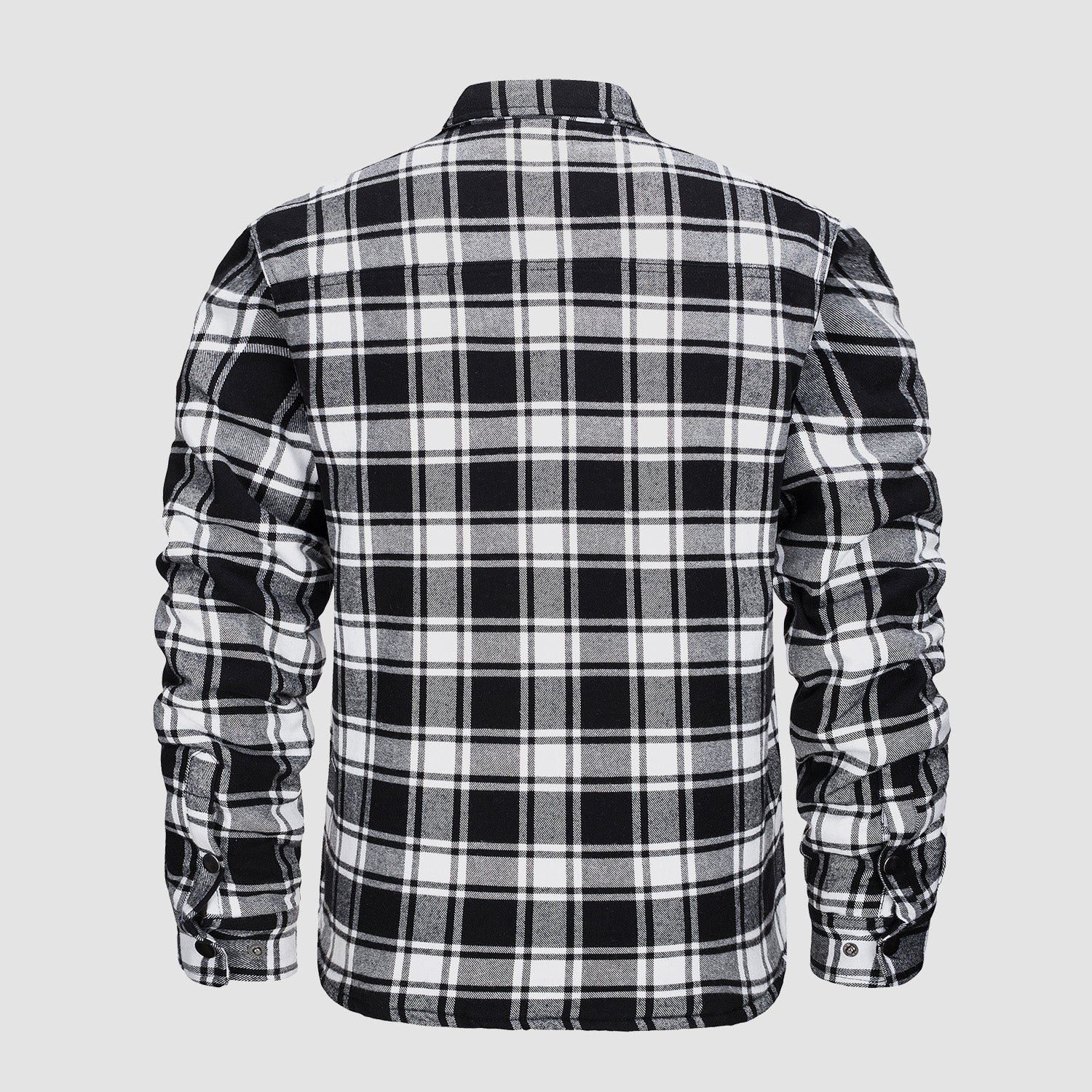 Versatile Design Checkered Bomber Jacket