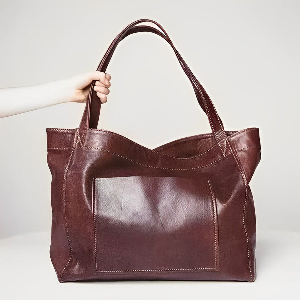 Charlotte™ | Vintage leather shoulder bag