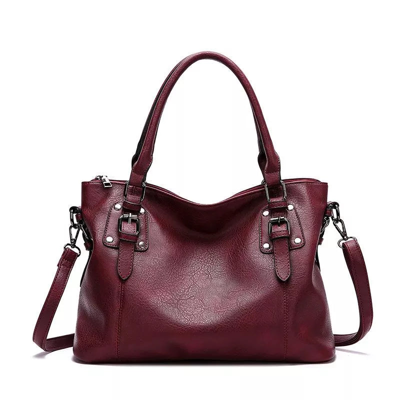 Ilse™ | Elegant leather shoulder bag