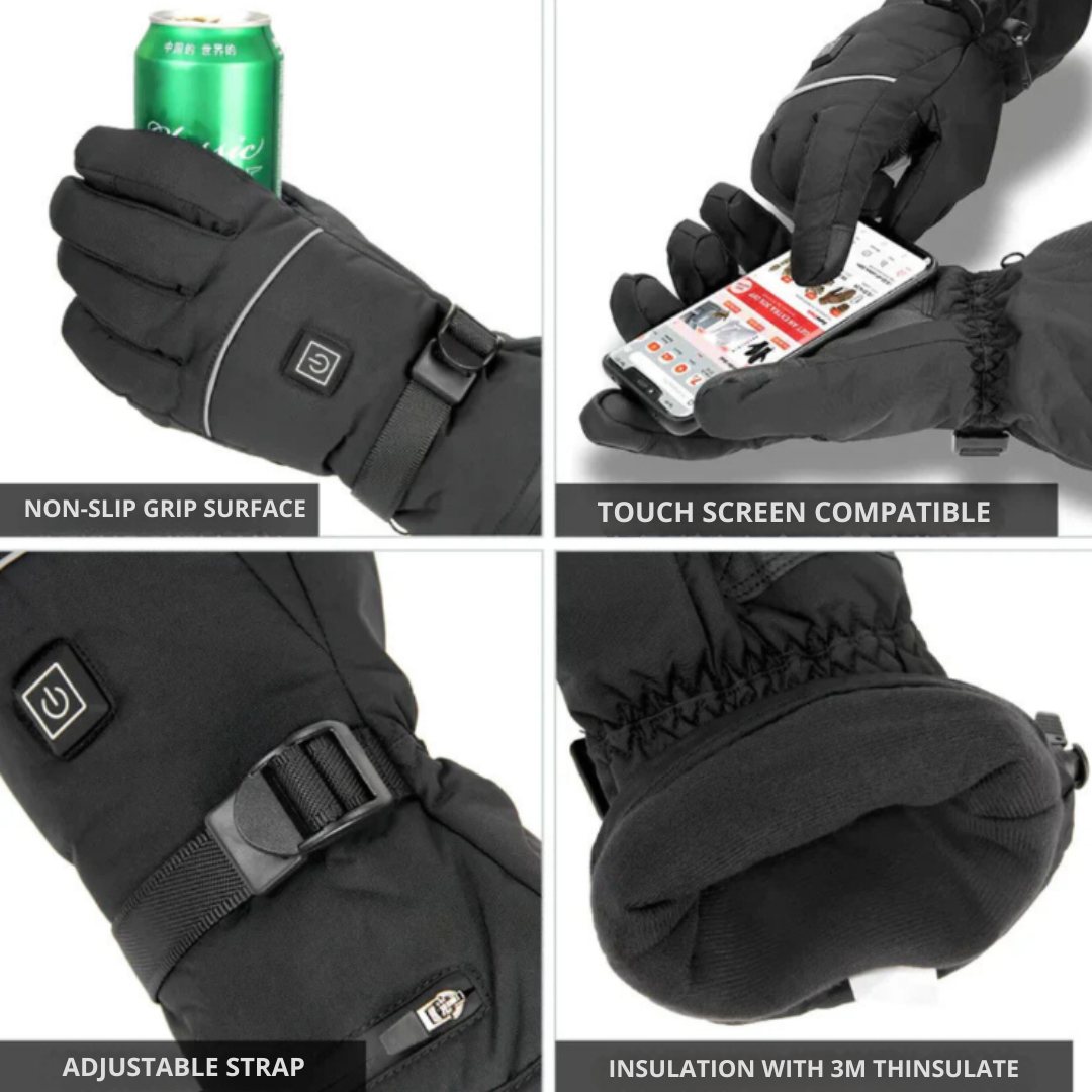 Electrically Heated Gloves with 3M Thinsulate™ Insulation