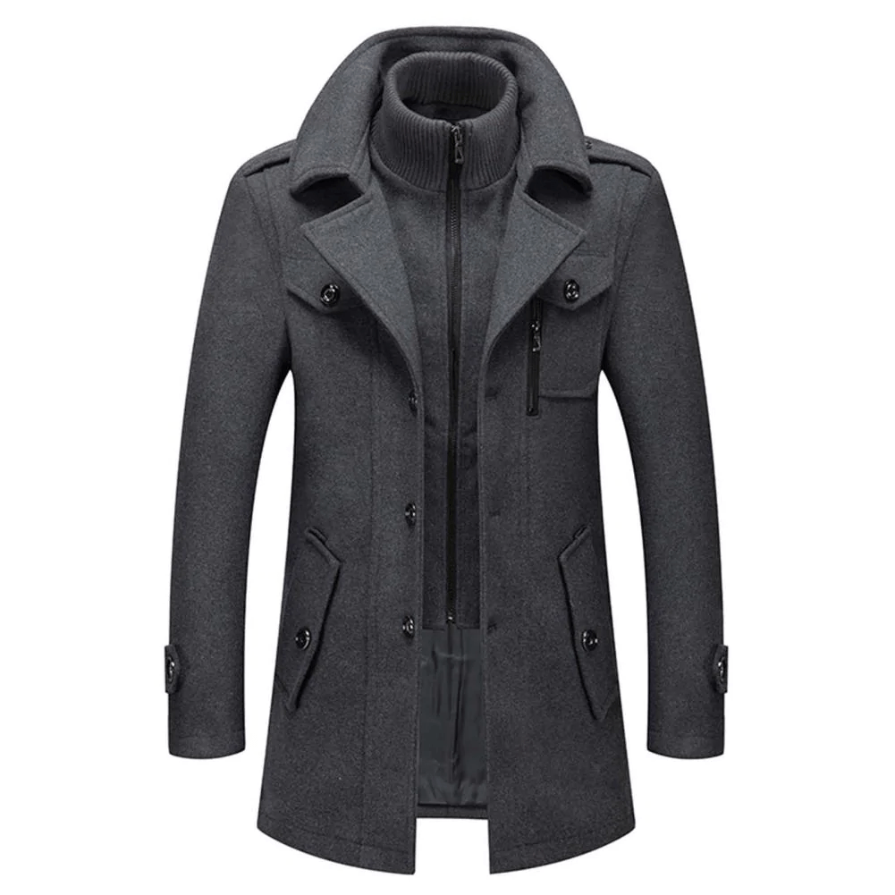 Greg - Elegant Winter Coat for Men