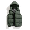 Men's Vest with Removable Hood