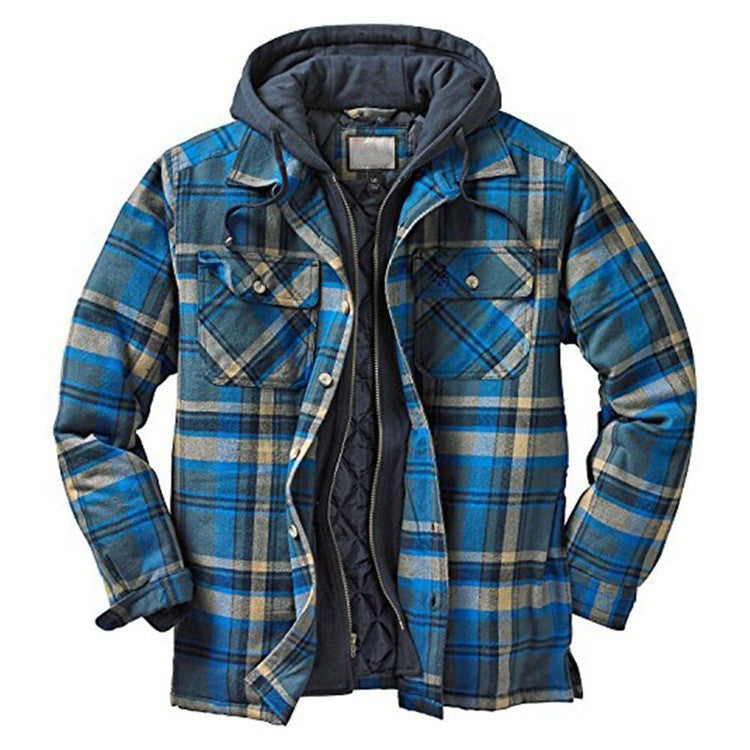 Filippo™ | Flannel Jacket with Hood