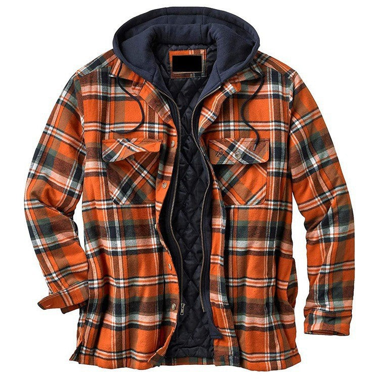 Filippo™ | Flannel Jacket with Hood