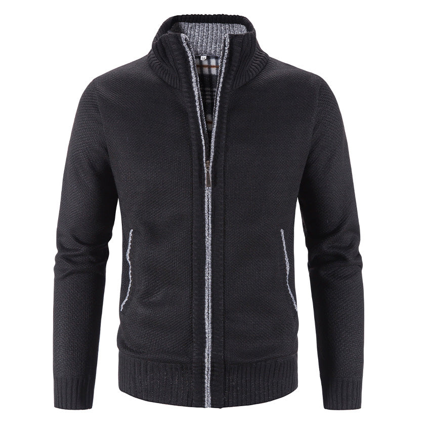 ENRICH - Knitted Fleece Jacket