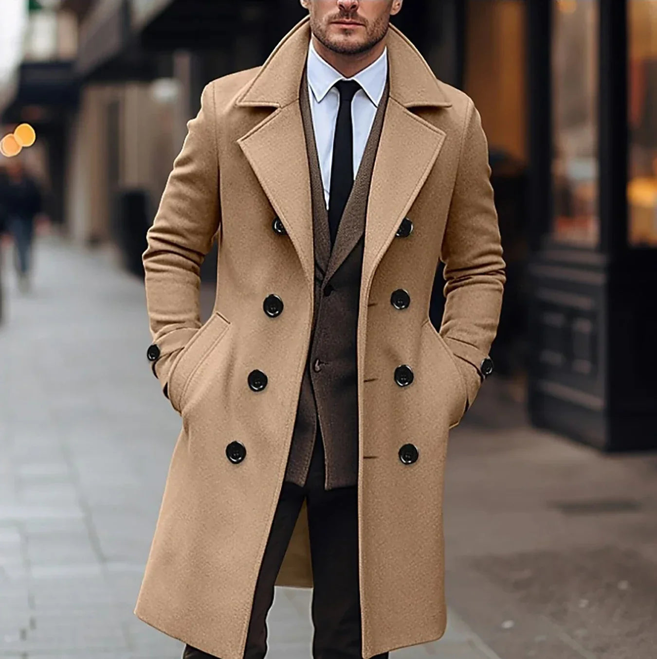 Jude™ | Chic men's trench coat