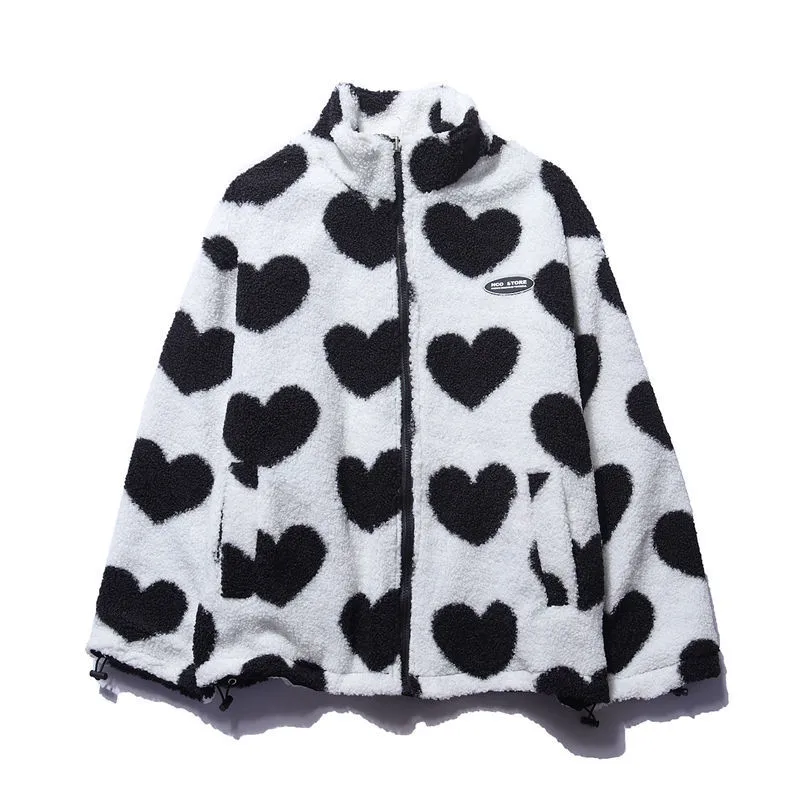 Claire™️ | Double-Sided Heart Coat - Unique Collection