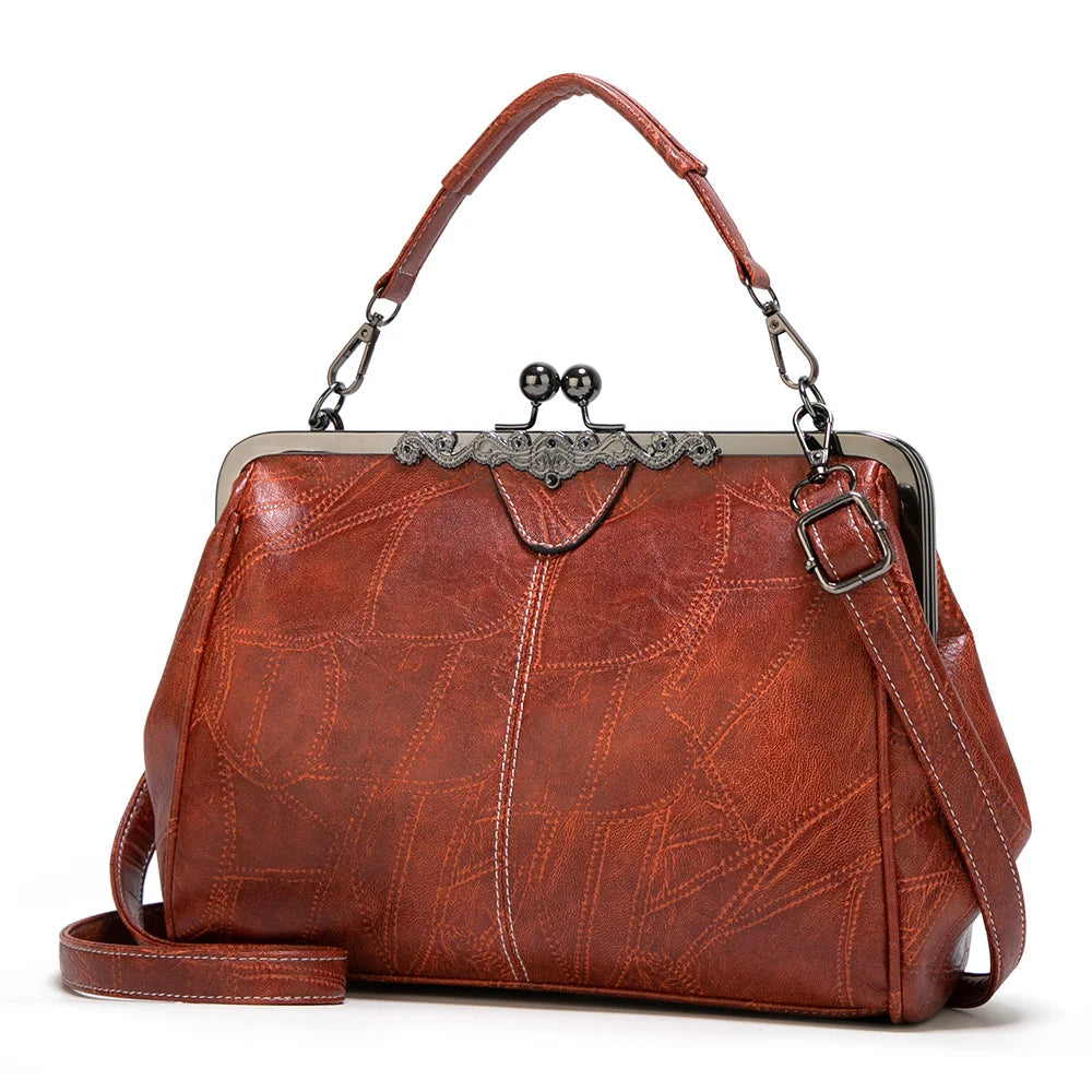 Harper™ |  Vintage leather bag