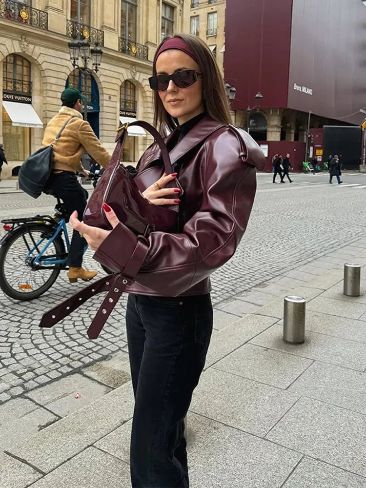 Elena - Leather Jacket