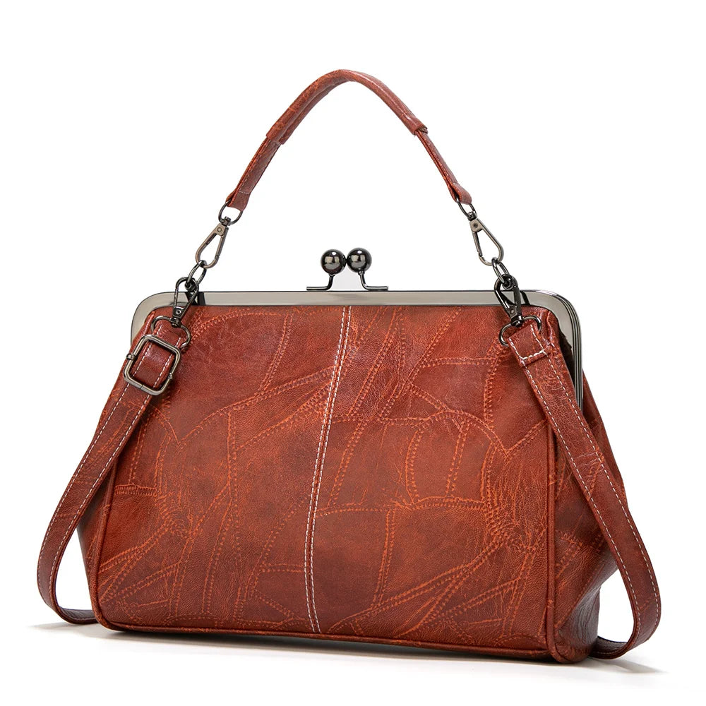 Harper™ |  Vintage leather bag