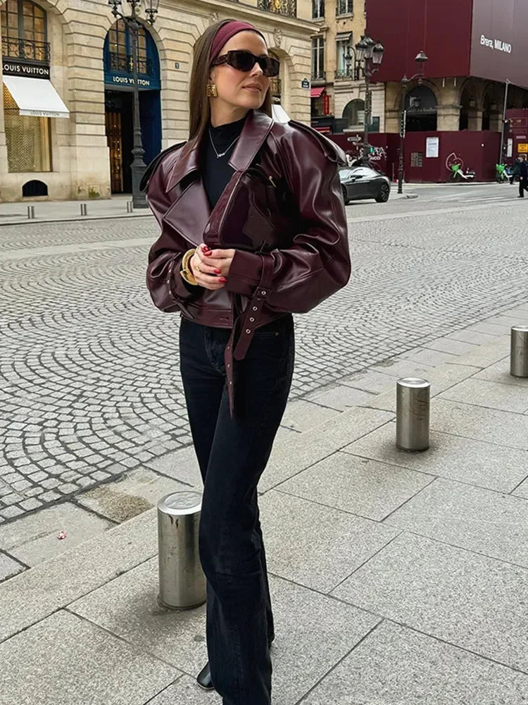 Elena - Leather Jacket