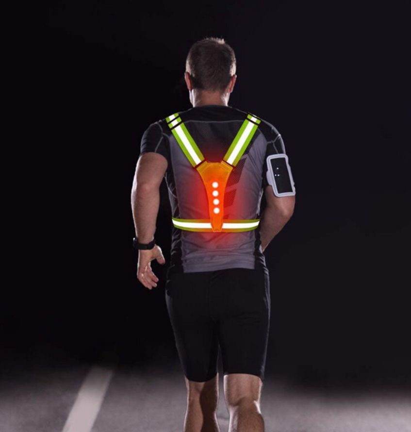 ShineGuard™ Safety Vest | Safety LED Vest for Running, Cycling, and Work