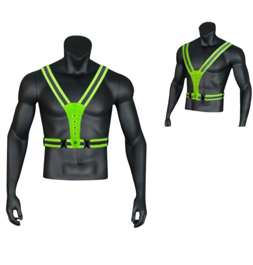 ShineGuard™ Safety Vest | Safety LED Vest for Running, Cycling, and Work