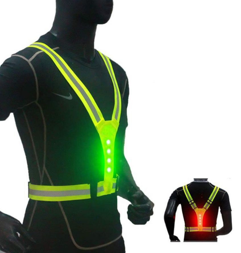 ShineGuard™ Safety Vest | Safety LED Vest for Running, Cycling, and Work