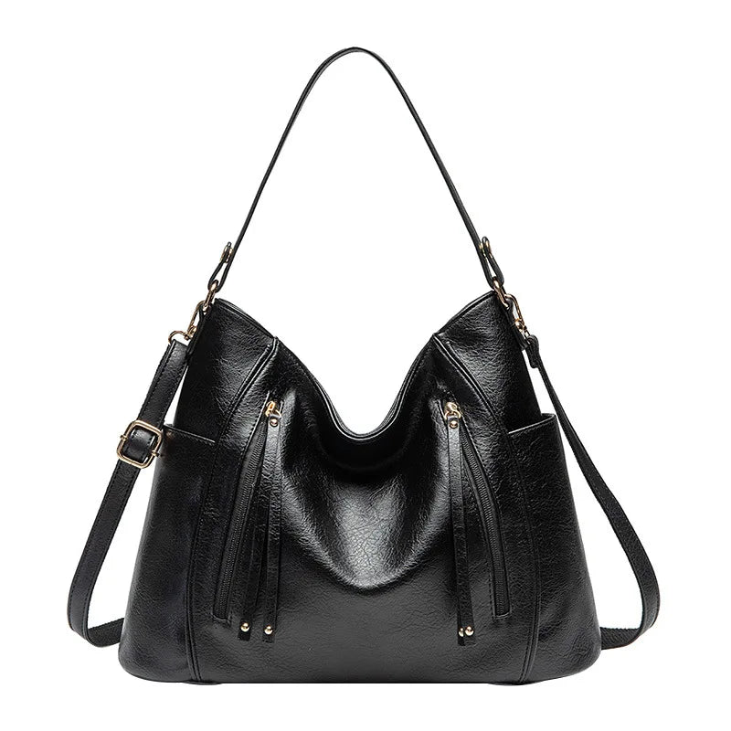 Evelyn™ | Elegant leather bag