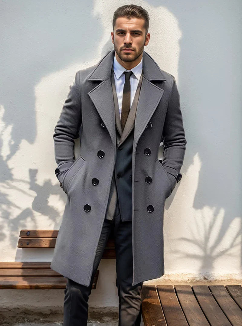 Jude™ | Chic men's trench coat