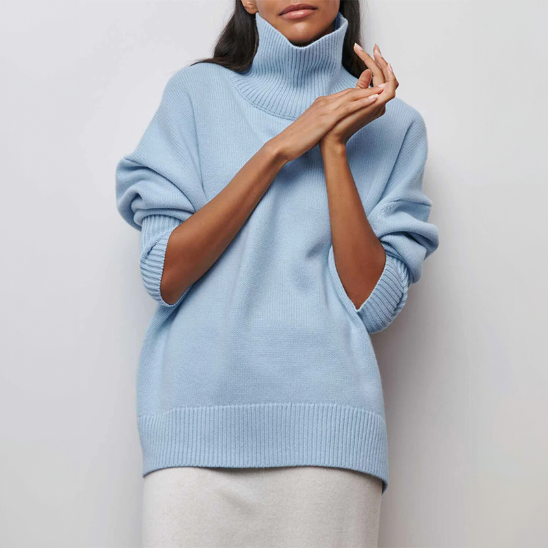 Amelia - Knitted Turtleneck Sweater