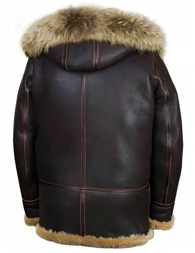 Hale | Classic Winter Jacket in Leather