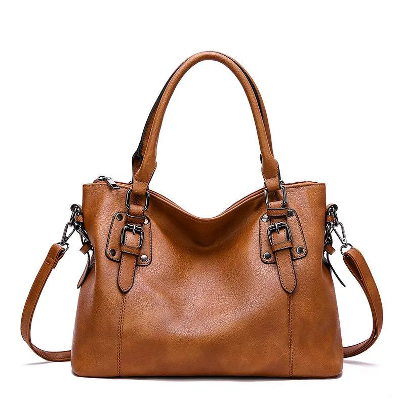 Ilse™ | Elegant leather shoulder bag