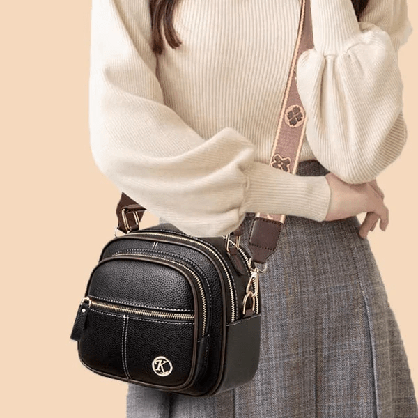 Molly™ | Stylish leather bag with shoulder strap